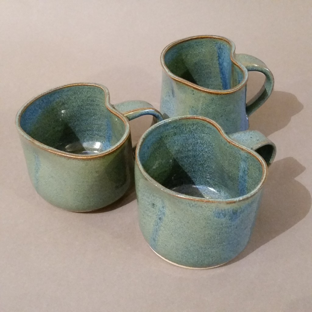 turquoise mugs